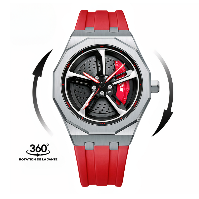 Avantoh TT RS - Une montre au design sportif (boitier gris)