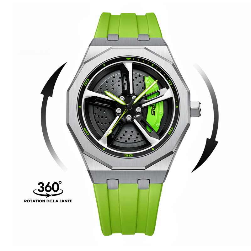 Avantoh TT RS - Une montre au design sportif (boitier gris)