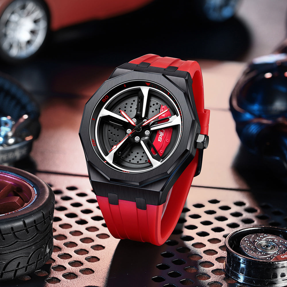 Avantoh TT RS - Une montre au design sportif (boitier noir)