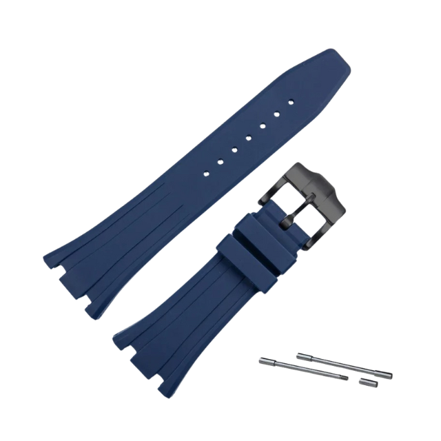 Bracelet en silicone bleu