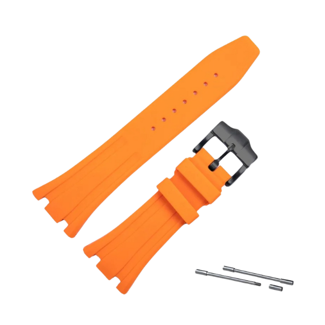 Bracelet en silicone orange