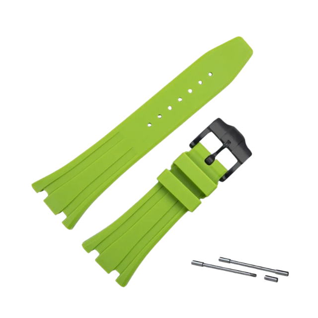 Bracelet en silicone vert